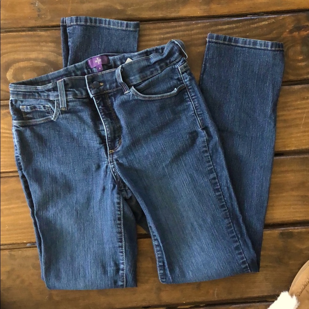 NYDJ sz4 straight leg jean
